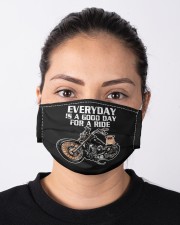Every day is a good day for a RIDE - PUG Cloth face mask aos-face-mask-lifestyle-01