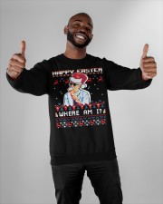 Where am i Crewneck Sweatshirt apparel-crewneck-sweatshirt-lifestyle-front-05