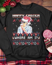 Where am i Crewneck Sweatshirt custom-crewneck-sweatshirt-lifestyle-front-138