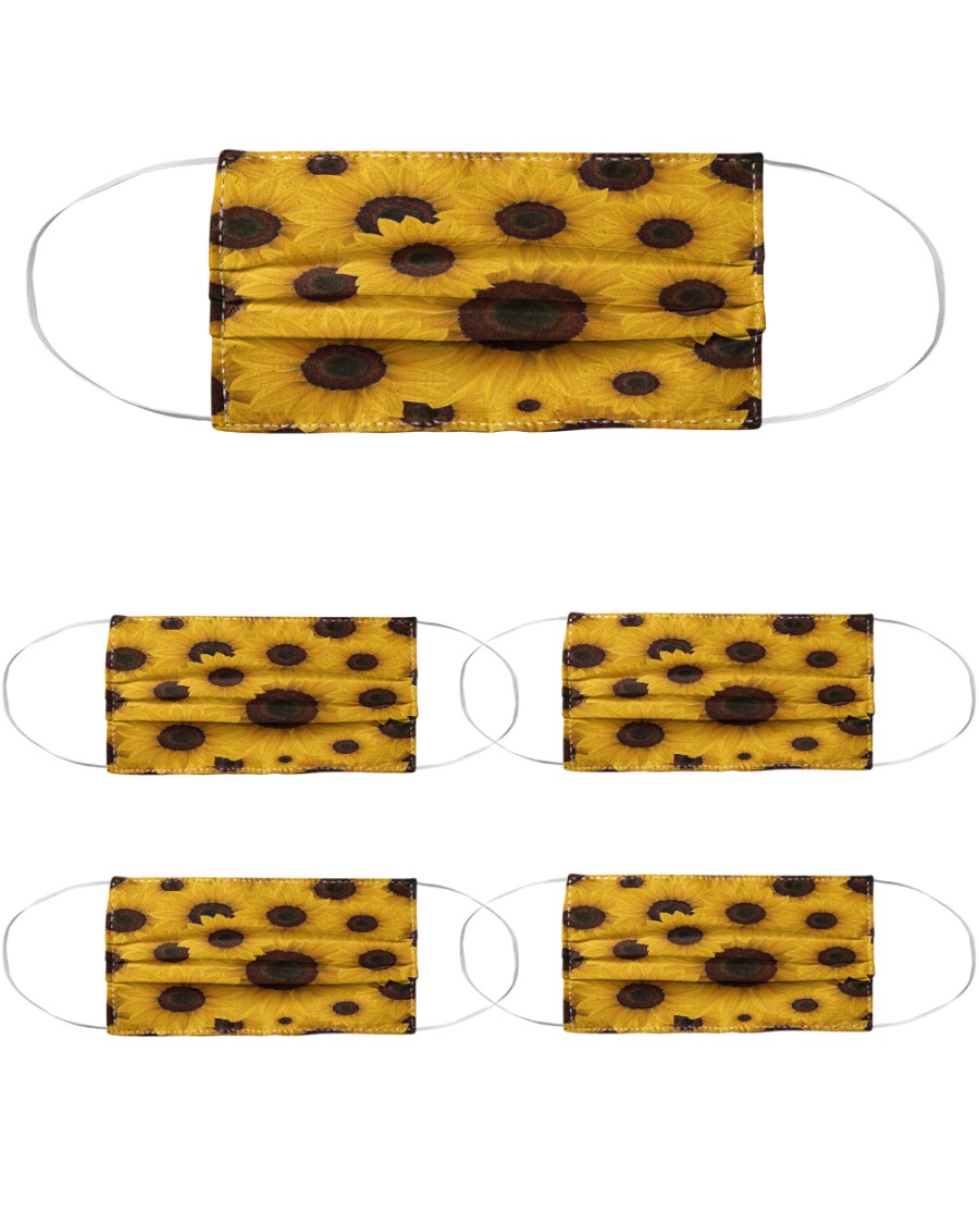 Flower mask 5 Cloth Face Mask - 5 Pack