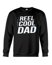 Reel Cool Dad Fishing Father is Day Gift Funny Fis Crewneck Sweatshirt thumbnail