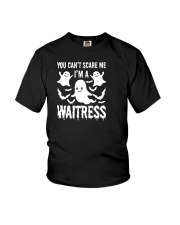 You can not Scare Me I am A Waitress Halloween Cos Youth T-Shirt thumbnail