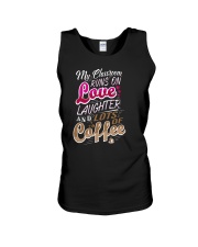 My Classroom Runs On Love Laughter Lots Of Coffee Unisex Tank thumbnail