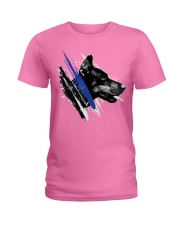 K-9 Dog Police Officer German Shepherd Apparel Thi Ladies T-Shirt thumbnail