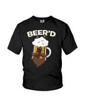Beerd Funny Beard Mustache Beer Glass Hipster Youth T-Shirt thumbnail