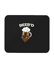 Beerd Funny Beard Mustache Beer Glass Hipster Mousepad thumbnail