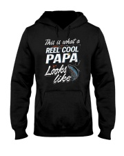 This Is What A Reel Cool Papa Looks Like Funny Fis Hooded Sweatshirt thumbnail