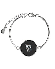 This Is What A Reel Cool Papa Looks Like Funny Fis Metallic Circle Bracelet thumbnail