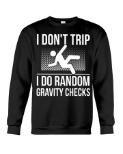 Funny Gravity Checks Physics Science Teacher Appar Crewneck Sweatshirt thumbnail