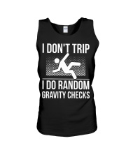 Funny Gravity Checks Physics Science Teacher Appar Unisex Tank thumbnail