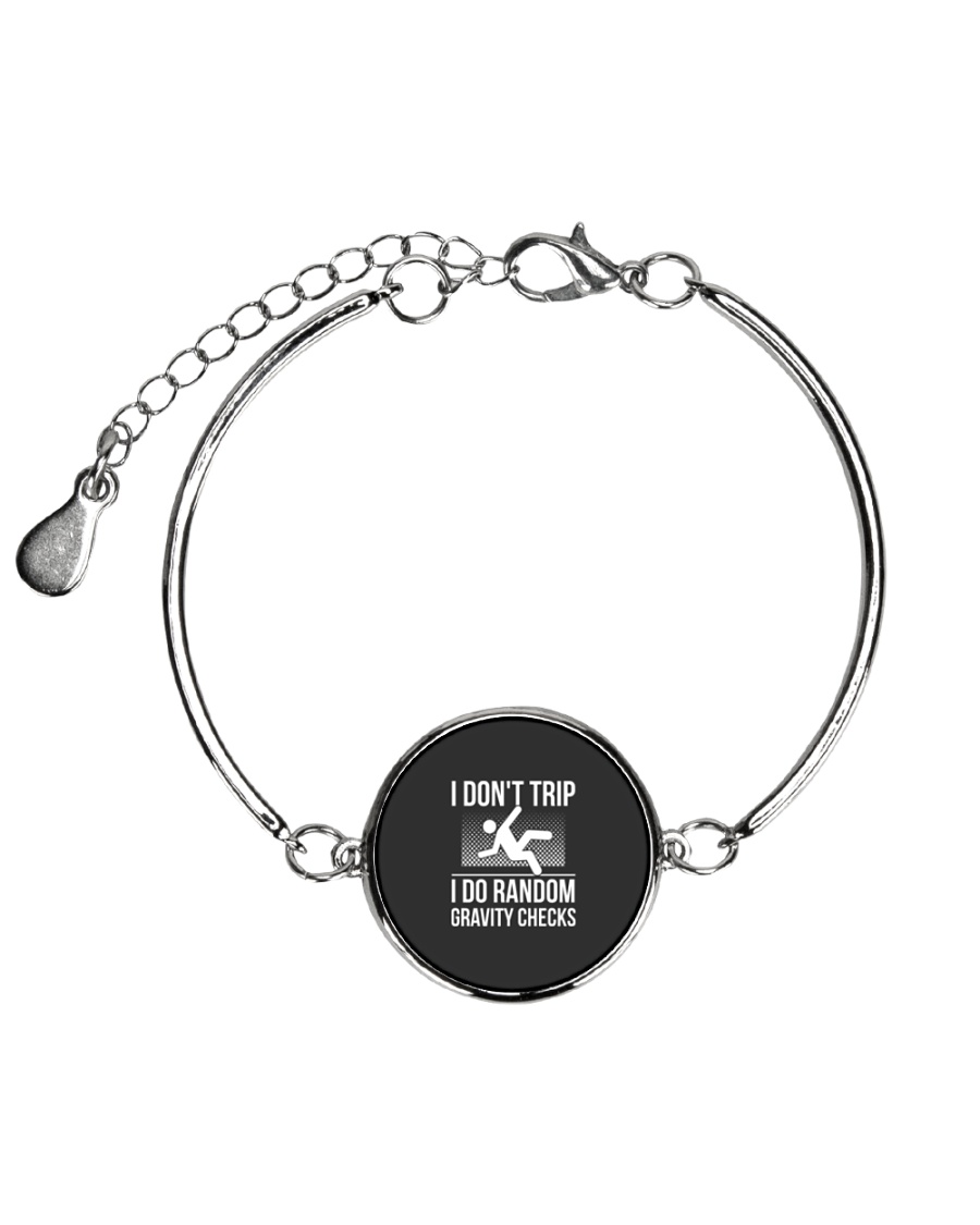Funny Gravity Checks Physics Science Teacher Appar Metallic Circle Bracelet