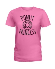 Donut Princess Funny Doughnuts Lover Humor Ladies T-Shirt thumbnail