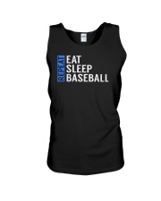 Eat Sleep Baseball Repeat Funny Quote Gag Gift Unisex Tank thumbnail