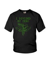 I Divided By Zero Funny Quantum Physics Space Youth T-Shirt thumbnail