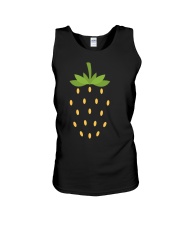 Strawberry Lazy Costume Funny Halloween Spooky Pun Unisex Tank thumbnail
