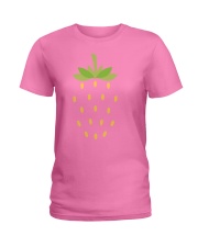 Strawberry Lazy Costume Funny Halloween Spooky Pun Ladies T-Shirt thumbnail