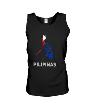 Pilipinas Flag Map Southeast Asian Country Philipp Unisex Tank thumbnail