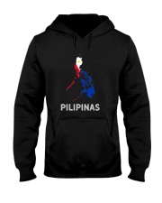 Pilipinas Flag Map Southeast Asian Country Philipp Hooded Sweatshirt thumbnail