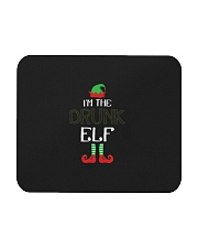 Funny I am The Drunk Elf Family Group Christmas Mousepad front