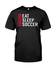 Eat Sleep Soccer Repeat Funny Sports Quote Gag Gif Premium Fit Mens Tee thumbnail