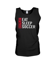 Eat Sleep Soccer Repeat Funny Sports Quote Gag Gif Unisex Tank thumbnail