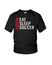 Eat Sleep Soccer Repeat Funny Sports Quote Gag Gif Youth T-Shirt thumbnail