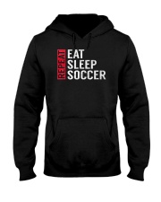 Eat Sleep Soccer Repeat Funny Sports Quote Gag Gif Hooded Sweatshirt thumbnail