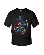 Basmala Islamic Arabic Quran In The Name Of God Youth T-Shirt thumbnail