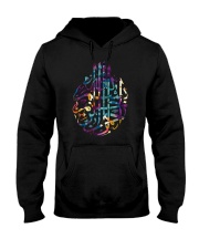 Basmala Islamic Arabic Quran In The Name Of God Hooded Sweatshirt thumbnail