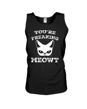 You are Freaking Meowt Cat Lover Humor Unisex Tank thumbnail