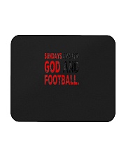 Sundays Are For God And Football Christian Gift Mousepad thumbnail