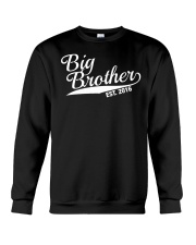 Big Bro Est 2016 First Time Big Bro Funny Gift Id Crewneck Sweatshirt thumbnail