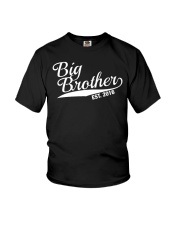 Big Bro Est 2016 First Time Big Bro Funny Gift Id Youth T-Shirt thumbnail