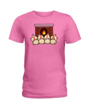 Funny Doggie Lover Cute Puppy 2018 New Year Gifts Ladies T-Shirt thumbnail