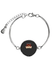 Funny Doggie Lover Cute Puppy 2018 New Year Gifts Metallic Circle Bracelet thumbnail