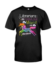 Libarian Fabulous Magical Like A Unicorn School Te Premium Fit Mens Tee thumbnail