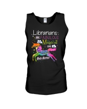 Libarian Fabulous Magical Like A Unicorn School Te Unisex Tank thumbnail