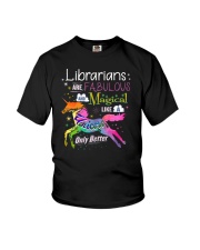 Libarian Fabulous Magical Like A Unicorn School Te Youth T-Shirt thumbnail