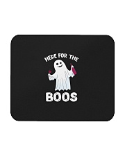 Here For The Boos Funny Ghost Halloween Costume Mousepad front