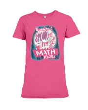 Halloween Math Teacher Costume Funny Sarcastic Premium Fit Ladies Tee thumbnail
