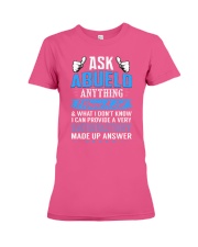 Ask Abuelo Anything Funny Father is Day Humor Gag Premium Fit Ladies Tee thumbnail