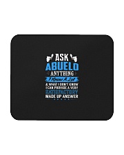 Ask Abuelo Anything Funny Father is Day Humor Gag Mousepad front