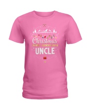 Christmas Is Better With Uncle Matching Family Gif Ladies T-Shirt thumbnail