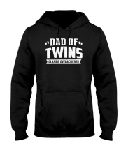 Dad Of Twins Classic Overachiever Expecting Daddy Hooded Sweatshirt thumbnail