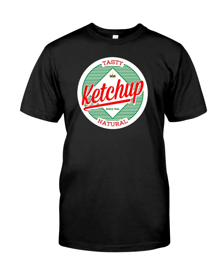 Ketchup Ironic Lazy Costume Halloween Funny Scary Classic T-Shirt