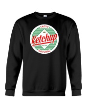 Ketchup Ironic Lazy Costume Halloween Funny Scary Crewneck Sweatshirt thumbnail
