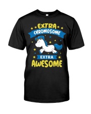 Down Syndrome Awareness Apparel Extra Chromosome U Premium Fit Mens Tee thumbnail