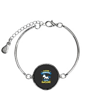 Down Syndrome Awareness Apparel Extra Chromosome U Metallic Circle Bracelet thumbnail