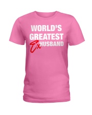 World is Greatest Husband Ladies T-Shirt thumbnail