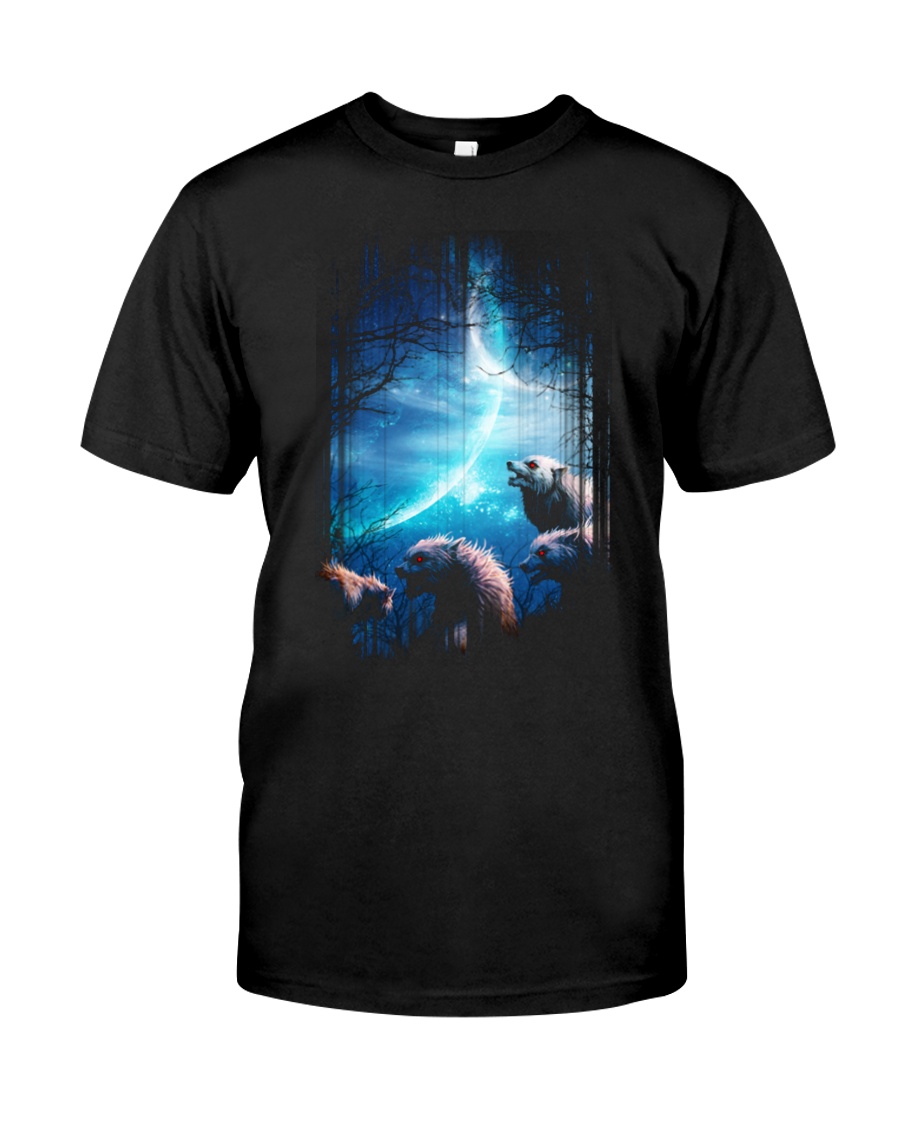 I Love Wolves Classic T-Shirt